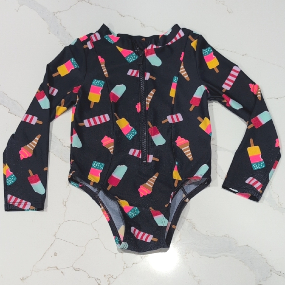 Old Navy Popsicle Print Kids Rashguard - Picture 3 of 8